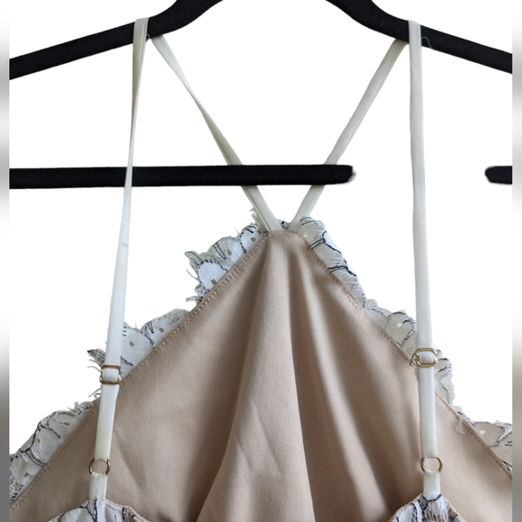 Lulu's Delicate Darling Beige and Ivory Lace Bodycon Dress - Picture 6 of 10